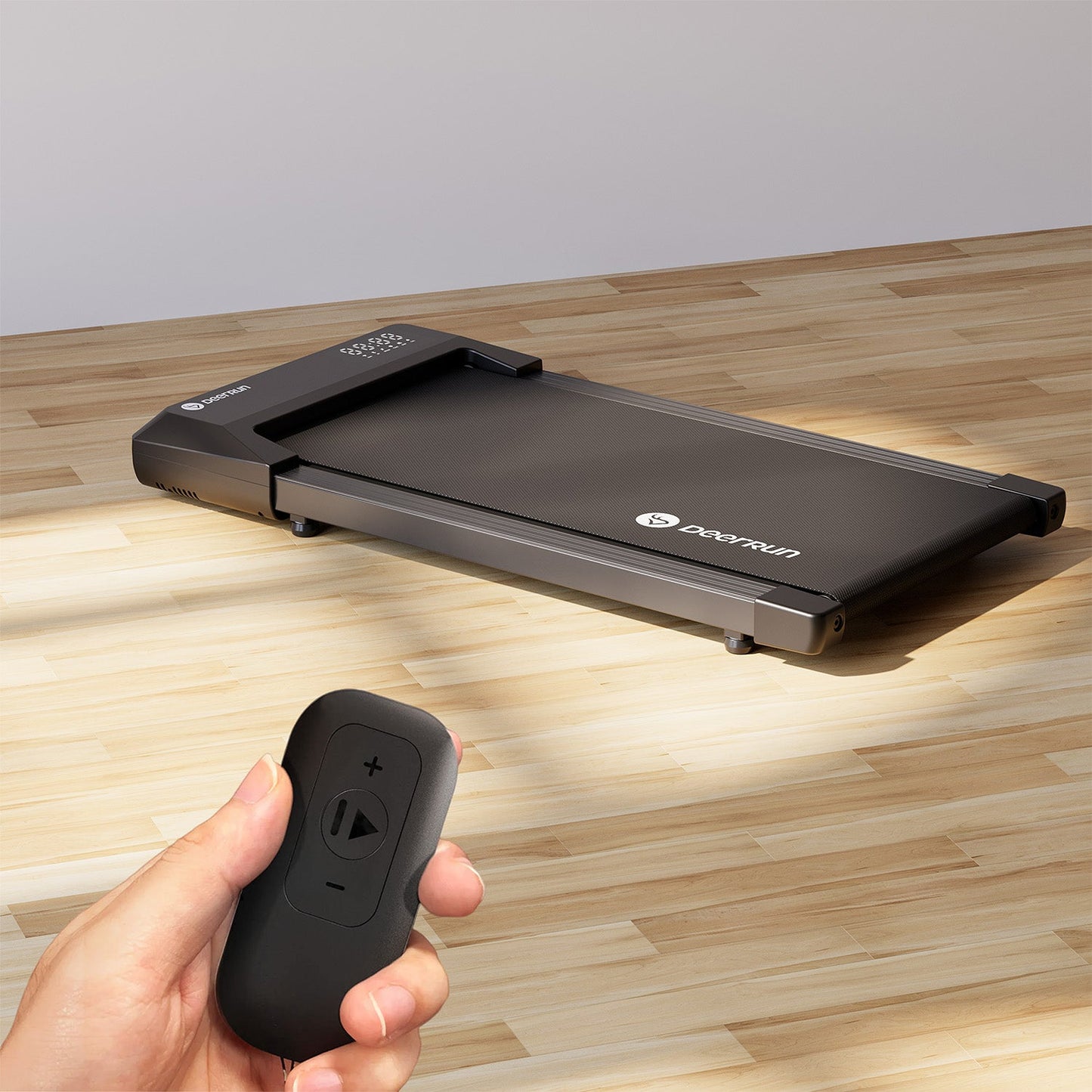 Revolutionize Your Home Office Experience with the Deerrun Q1 Urban Mini Under-Desk Treadmill Featuring Remote Control