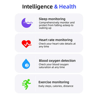 R11M Smart Fitness Ring - Waterproof, Magnetic Charging, Heart Rate & Blood Oxygen Monitor with Bluetooth 5.0