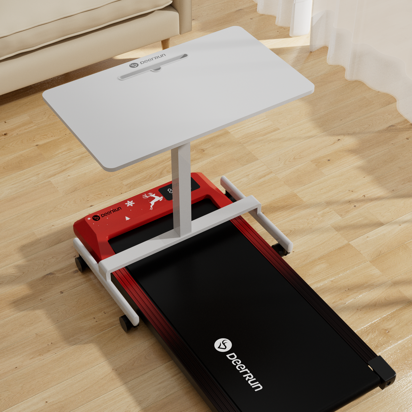 Revolutionize Your Home Office Experience with the Deerrun Q1 Urban Mini Under-Desk Treadmill Featuring Remote Control