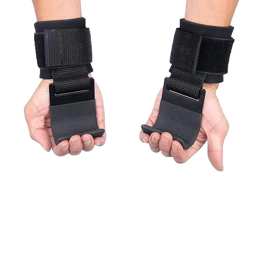 Elevate Your Workouts with These Adjustable Weight Lifting Hooks - Perfect for Training, Pull-Ups, and Power Lifting!