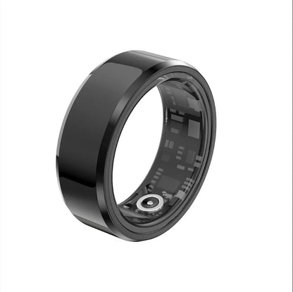 Revolutionary Smart Ring Health Tracker - Stylish Gold Fitness Tracker for Men and Women with Long Lasting Battery and IP68 Waterproof Technology