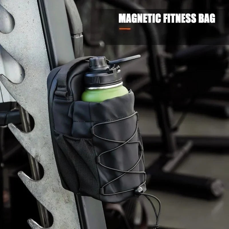 Versatile Magnetic Gym Sling Bag - Perfect for Fitness, Sports, and Travel!