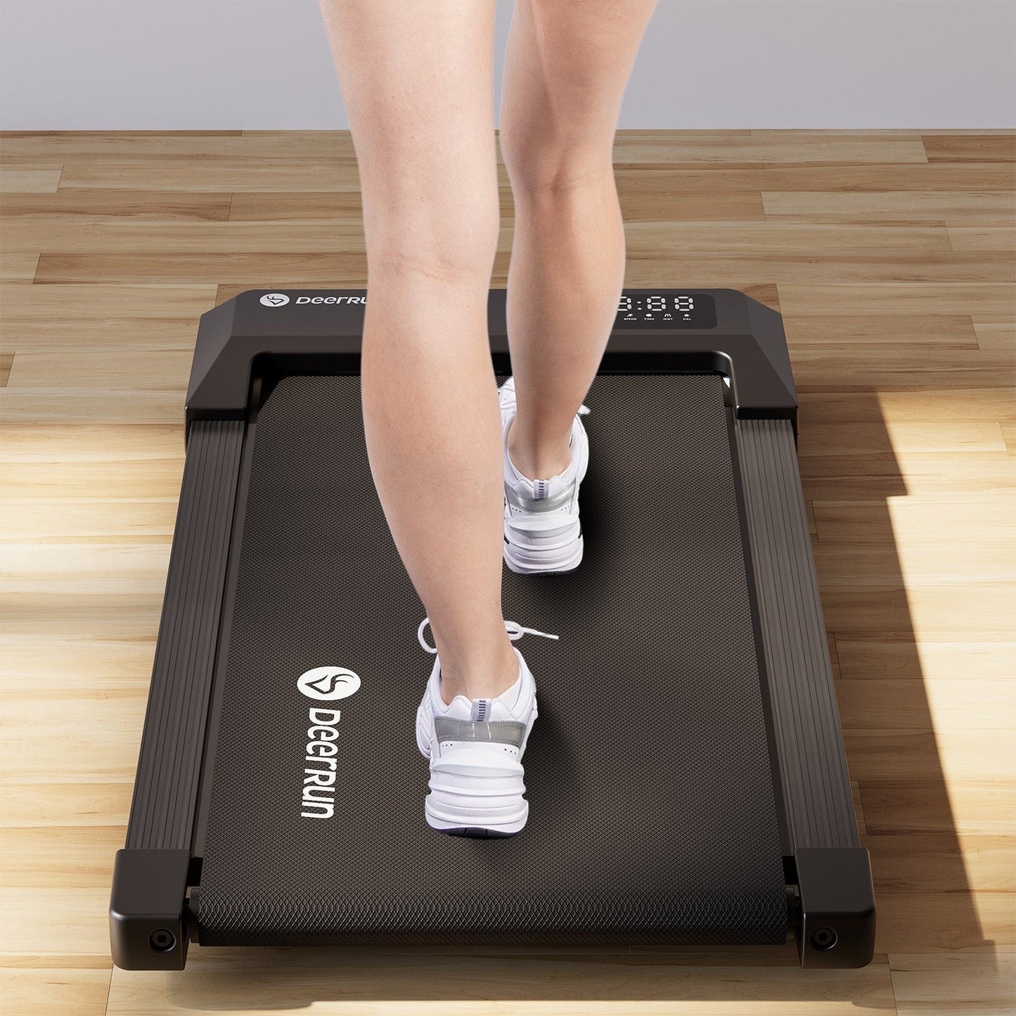 Revolutionize Your Home Office Experience with the Deerrun Q1 Urban Mini Under-Desk Treadmill Featuring Remote Control