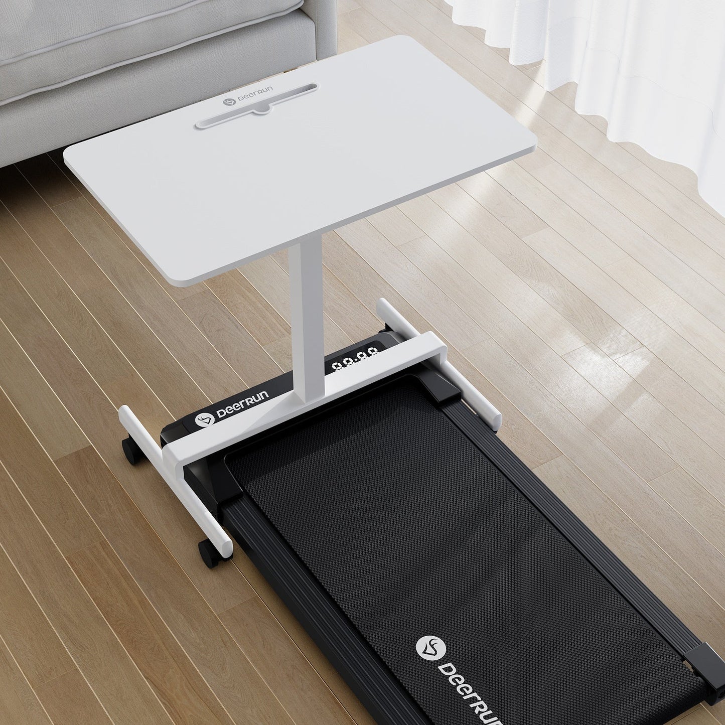 Revolutionize Your Home Office Experience with the Deerrun Q1 Urban Mini Under-Desk Treadmill Featuring Remote Control